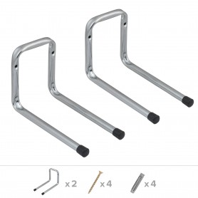 Wandhaken, Garagehalter, Gerätehaken, Garagen haken - H2P Velano - 2
