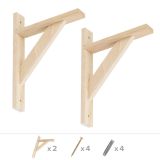 Konsole, Regalhalter WDW BUCHE Velano - 2