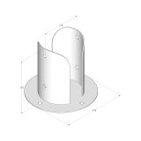 Stützenfuß - PSPOD GRUNDLINE - 2