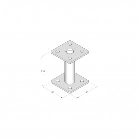 Stützenfuß - PMF GRUNDLINE - 2