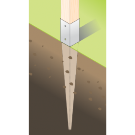 Einschlagbodenhülse - PSG GRUNDLINE - 18