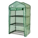 copy of Szklarnia ogrodowa Crocus II 70x50x158 - 4-półkowa Grindi - 1