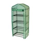copy of Szklarnia ogrodowa Crocus II 70x50x158 - 4-półkowa Grindi - 1