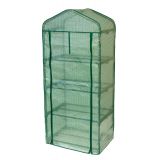 copy of Szklarnia ogrodowa Crocus II 70x50x158 - 4-półkowa Grindi - 2