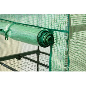 copy of Szklarnia ogrodowa Crocus II 70x50x158 - 4-półkowa Grindi - 7