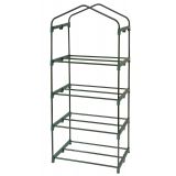 copy of Szklarnia ogrodowa Crocus II 70x50x158 - 4-półkowa Grindi - 8