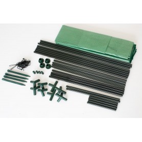 copy of Szklarnia ogrodowa Crocus II 70x50x158 - 4-półkowa Grindi - 14