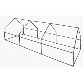 copy of Szklarnia ogrodowa Crocus II 70x50x158 - 4-półkowa Grindi - 11
