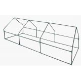 copy of Szklarnia ogrodowa Crocus II 70x50x158 - 4-półkowa Grindi - 11