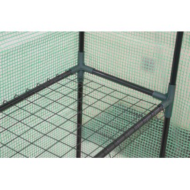 copy of Szklarnia ogrodowa Crocus II 70x50x158 - 4-półkowa Grindi - 7