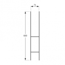 copy of Stützenfuß PS - Typ U GRUNDLINE - 2