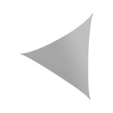 Trojúhelníková stínící sluneční plachta - šedá Grindi - 1