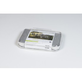 Trojúhelníková stínící sluneční plachta - šedá Grindi - 3