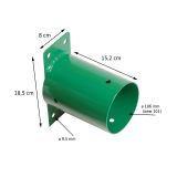 copy of Łącznik belki kwadratowej 100° zielony - GHL 1 Grindi - 3