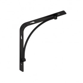 Dekorativní držák na police - ocel - BOW Velano - 1