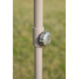 Caldo Parasol Ogrodowy 250x250 beżowy Grindi - 10