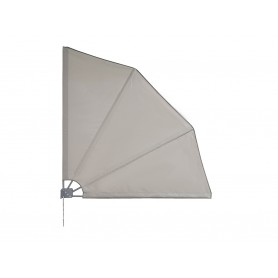 Osłona balkonowa 140x140 szara - Bora Grindi - 1