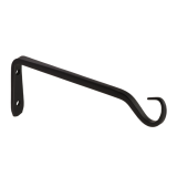 UK 6 držák závěsného květináče - prosty, černý - 75x195 mm Velano - 1