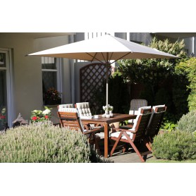 Caldo Parasol Ogrodowy 250x250 beżowy Grindi - 11