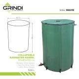 copy of Zbiornik na deszczówkę, wodę z rynny - 250L - składany Grindi - 9