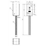 Stützenfuß PS - Typ U GRUNDLINE - 16