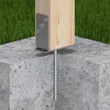 Pfostenträger – breitenverstellbar – PSRU 60-200x136x4,0 GRUNDLINE - 5