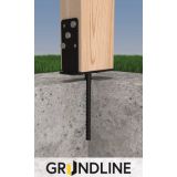 copy of Pfostenträger – breitenverstellbar – PSRU 60-200x136x4,0 GRUNDLINE - 4