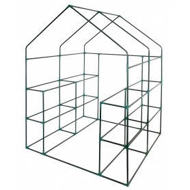 copy of Szklarnia ogrodowa Crocus II 70x50x158 - 4-półkowa Grindi - 5