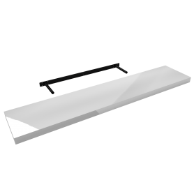 Regalboden FSG WEISS HOCHGLANZ 1180x235 Velano - 1