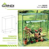 copy of Szklarnia ogrodowa Crocus II 70x50x158 - 4-półkowa Grindi - 7