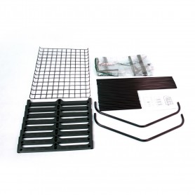 copy of Szklarnia ogrodowa Crocus II 70x50x158 - 4-półkowa Grindi - 5