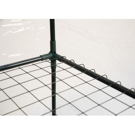 copy of Szklarnia ogrodowa Crocus II 70x50x158 - 4-półkowa Grindi - 10