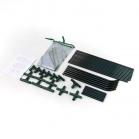 copy of Szklarnia ogrodowa Crocus II 70x50x158 - 4-półkowa Grindi - 9