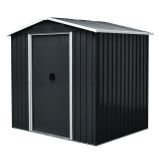 copy of Skrzynia ogrodowa metalowa 400l - 130x61x62 - Orto Grindi - 1