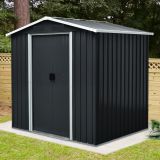 copy of Skrzynia ogrodowa metalowa 400l - 130x61x62 - Orto Grindi - 4