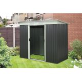 copy of Skrzynia ogrodowa metalowa 400l - 130x61x62 - Orto Grindi - 2