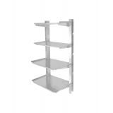 copy of Skrzynia ogrodowa metalowa 400l - 130x61x62 - Orto Grindi - 1