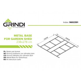 copy of Skrzynia ogrodowa metalowa 400l - 130x61x62 - Orto Grindi - 4