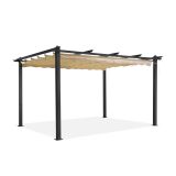 copy of Pergola tarasowa aluminiowa 4x3m Grindi - 1