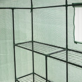 copy of Szklarnia ogrodowa Crocus II 70x50x158 - 4-półkowa Grindi - 5