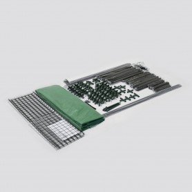 copy of Szklarnia ogrodowa Crocus II 70x50x158 - 4-półkowa Grindi - 12