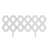 copy of Płotek ogrodowy czarny 240x30 zestaw 4 szt - GOP 1 Grindi - 1