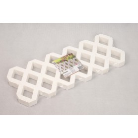 copy of Płotek ogrodowy czarny 240x30 zestaw 4 szt - GOP 1 Grindi - 2