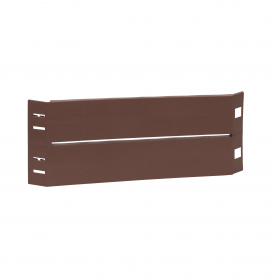 copy of Płotek ogrodowy czarny 240x30 zestaw 4 szt - GOP 1 Grindi - 2