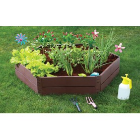 copy of Płotek ogrodowy czarny 240x30 zestaw 4 szt - GOP 1 Grindi - 2