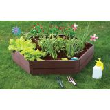 copy of Płotek ogrodowy czarny 240x30 zestaw 4 szt - GOP 1 Grindi - 2