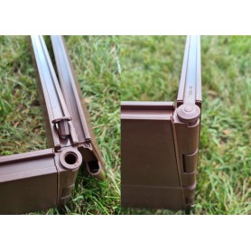 copy of Płotek ogrodowy czarny 240x30 zestaw 4 szt - GOP 1 Grindi - 5