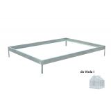 Stelaż pod szklarnię Viola I 190x190x12 Grindi - 6