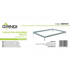 copy of Stelaż pod szklarnię Viola I 190x190x12 Grindi - 5