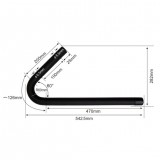 Wieszak na deskę, snowboard garażowy - PGW 4 Velano - 5